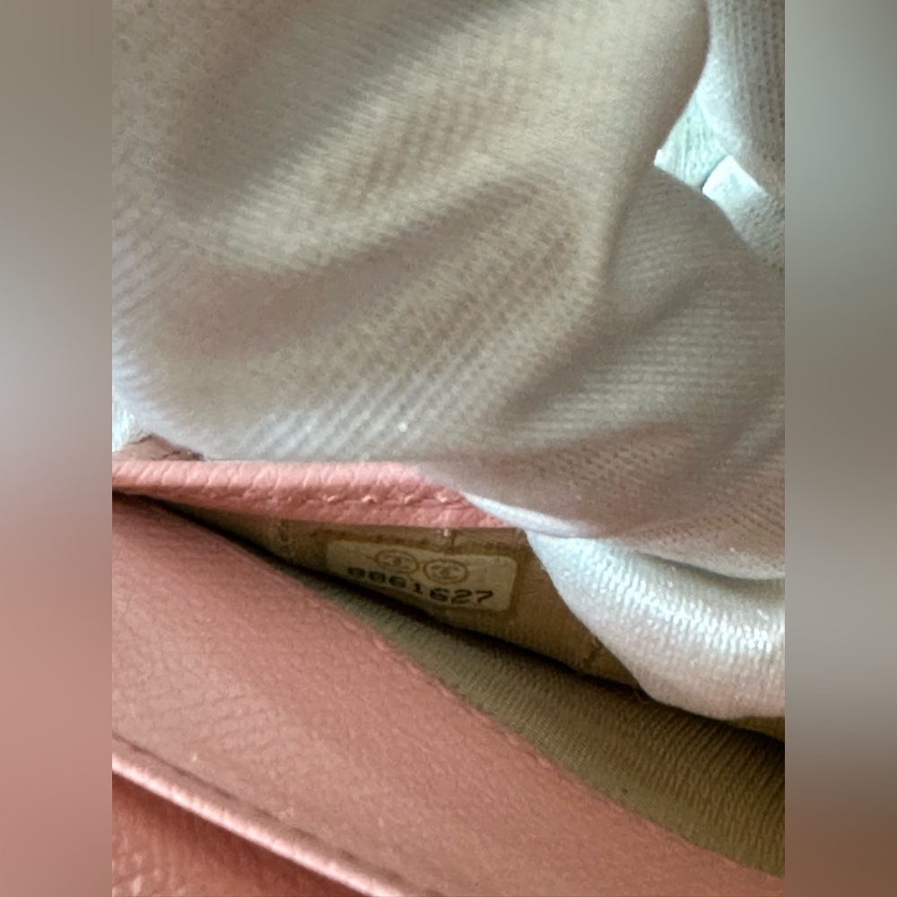 Chanel Coco Button Long Wallet Pink Gold Hardware - Picture 14 of 16